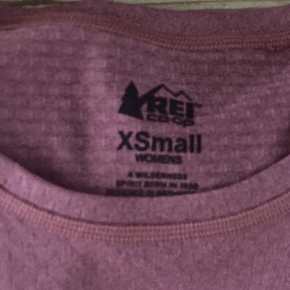 REI Lightweight Base Layer, Rose Currant Heather; Size XS NWT - Picture 2 of 6
